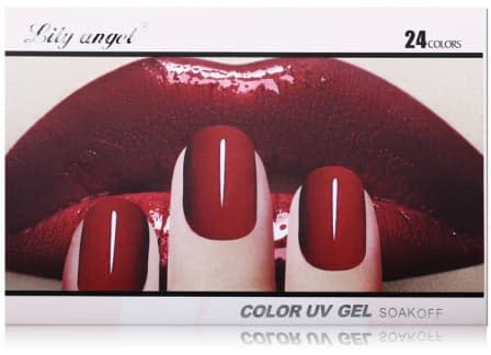 24 Colours Lily AnGel Nail UV Gel